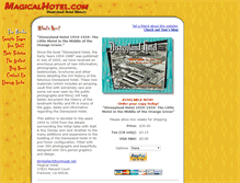 Tablet Screenshot of magicalhotel.com